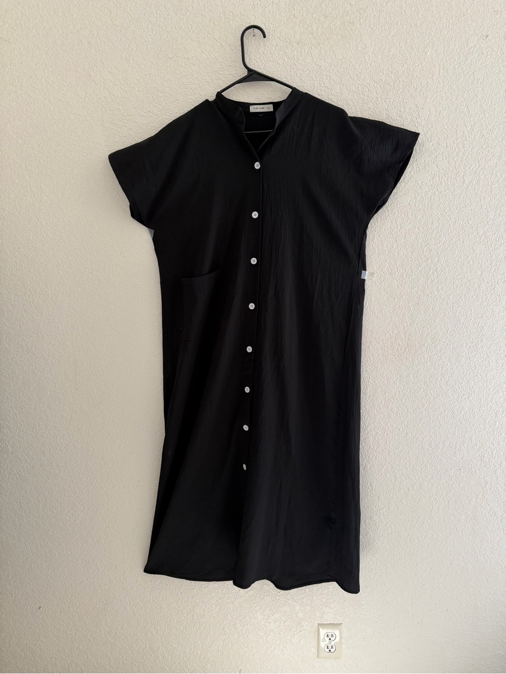7 am - 7 am Black Maxi dress - 1XL